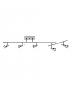 Access Lighting 52042LEDDLP-BS Viper 5-Light Dimmable LED Semi-Flush