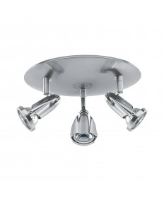 Access Lighting 52103LEDDLP-BS Cobra 3-Light Dimmable LED Spotlight