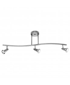 Access Lighting 52223LEDDLP-BS Mirage 3-Light Dimmable LED Semi-Flush