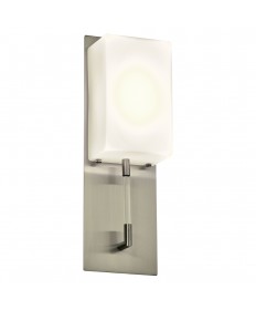 PLC Lighting 55028SN Alexis Led Wall Sconce