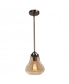 Access Lighting 55545-DBRZ/AMB Flux Vintage Lamped Pendant