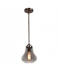 Access Lighting 55545LEDDLP-DBRZ/SMK Flux (s) Vintage Lamped Pendant