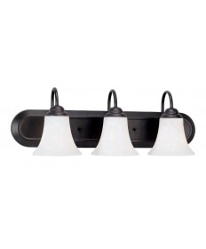 Nuvo Lighting 60/1854 Dupont 1 Light Vanity with Satin White Glass