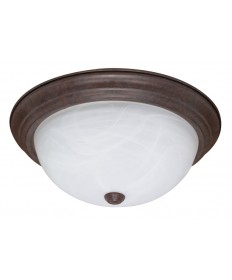 Nuvo Lighting 60/207 3 Light 15 inch Flush Mount Alabaster Glass