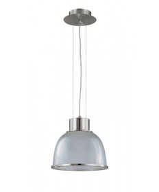 Nuvo Lighting 60/2923 Gear 1 Light 12 inch Pendant with Clear Prismatic Glass