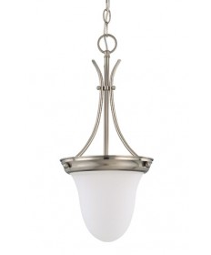 Nuvo Lighting 60/3259 1 Light 10 inch Pendant with Frosted White Glass