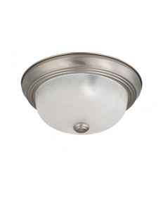 Nuvo Lighting 60/3261 2 Light 11 inch Flush Mount with Frosted White Glass