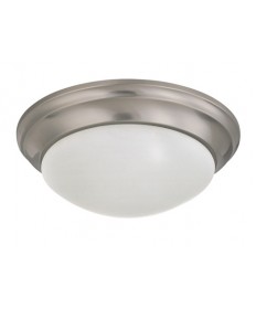 Nuvo Lighting 60/3271 1 Light 12 inch Flush Mount Twist & Lock with Frosted White Glass