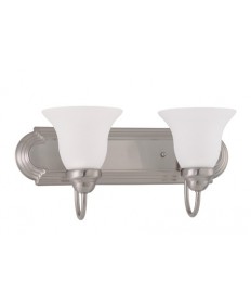 Nuvo Lighting 60/3278 Ballerina 2 Light 18 inch Vanity with Frosted White Glass