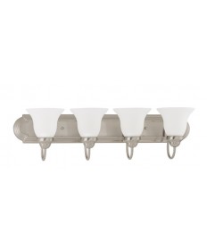 Nuvo Lighting 60/3281 Ballerina 4 Light 30 inch Vanity with Frosted White Glass