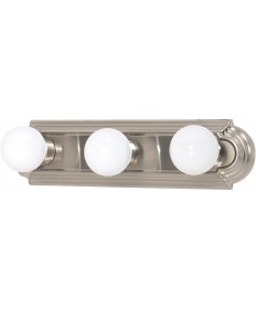 Nuvo Lighting 60/3301 3 Light 18 inch Vanity Racetrack Style (3) 15w GU24 Lamps Included