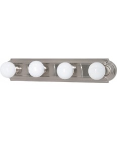 Nuvo Lighting 60/3302 4 Light 24 inch Vanity Racetrack Style (4) 15w GU24 Lamps Included