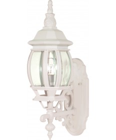 Nuvo Lighting 60/3467 Central Park 1 Light 20" Wall Lantern with Clear