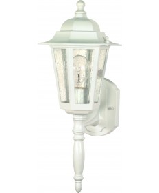 Nuvo Lighting 60/3470 Cornerstone 1 Light 18" Wall Lantern with Clear
