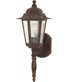 Nuvo Lighting 60/3471 Cornerstone 1 Light 18" Wall Lantern with Clear