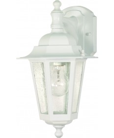 Nuvo Lighting 60/3473 Cornerstone 1 Light 13" Wall Lantern Arm Down