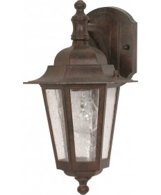 Nuvo Lighting 60/3474 Cornerstone 1 Light 13" Wall Lantern Arm Down