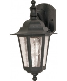 Nuvo Lighting 60/3475 Cornerstone 1 Light 13" Wall Lantern Arm Down