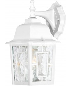 Nuvo Lighting 60/3484 Banyan 1 Light 12" Outdoor Wall with Clear Water