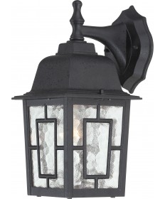 Nuvo Lighting 60/3486 Banyan 1 Light 12" Outdoor Wall with Clear Water