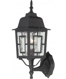 Nuvo Lighting 60/3489 Banyan 1 Light 17" Outdoor Wall with Clear Water