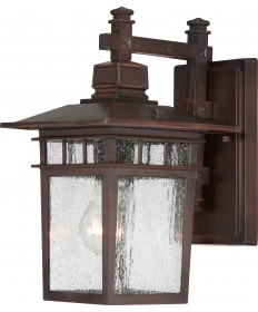 Nuvo Lighting 60/3492 Cove Neck 1 Light 12" Outdoor Lantern with Clear