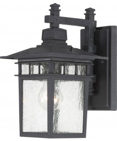 Nuvo Lighting 60/3493 Cove Neck 1 Light 12" Outdoor Lantern with Clear
