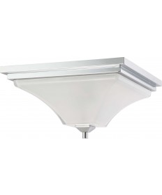 Nuvo Lighting 60/4006 Parker 2 Light Flush Fixture with Sandstone Etched Glass