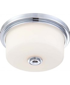 Nuvo Lighting 60/4591 Soho 2 Light Medium Flush Fixture with Satin White Glass