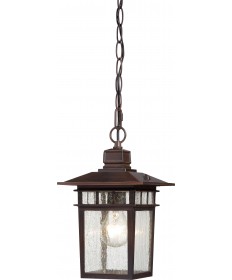 Nuvo Lighting 60/4955 Cove Neck 1 Light 12" Outdoor Hang with Clear