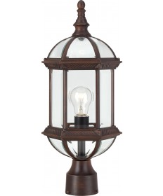 Nuvo Lighting 60/4975 Boxwood 1 Light 19" Outdoor Post with Clear