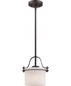 Nuvo Lighting 60/5005 Loren 1 Light Mini Pendant with Oval Frosted