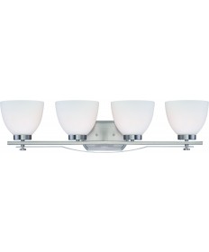 Nuvo Lighting 60/5019 Bentlley 4 Light Vanity Fixture with Frosted