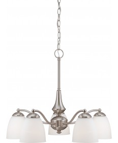 Nuvo Lighting 60/5043 Patton 5 Light Chandelier (Arms Down) with