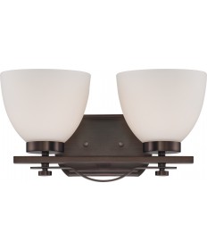 Nuvo Lighting 60/5112 Bentley 2 Light Vanity Fixture with Frosted