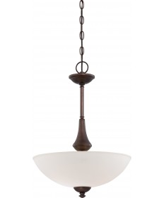 Nuvo Lighting 60/5138 Patton 3 Light Pendant with Frosted Glass