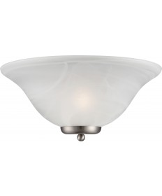 Nuvo Lighting 60/5381 Ballerina 1 Light Wall Sconce Brushed Nickel