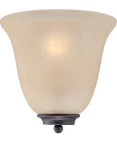 Nuvo Lighting 60/5383 Empire 1 Light Wall Sconce Mahogany Bronze with