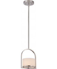 Nuvo Lighting 60/5478 Celine 1 Light Mini Pendant with Etched Opal