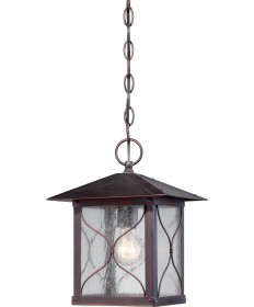 Nuvo Lighting 60/5614 Vega 1 Light Outdoor Hanging Fixture with Clear