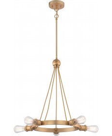 Nuvo Lighting 60/5715 Paxton 5 Light Chandelier Includes 40W A19