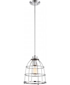 Nuvo Lighting 60/5839 Maxx 1 Light Large Caged Pendant with 60w