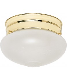 Nuvo Lighting 60/6030 1 Light 6" Flush Mount Small Frosted Grape