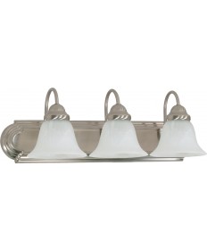 Nuvo Lighting 60/6075 Ballerina 3 Light 24" Vanity with Alabaster