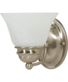 Nuvo Lighting 60/6077 Empire 1 Light 7" Vanity with Alabaster Glass