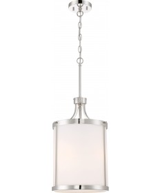 Nuvo Lighting 60/6226 Denver 3 Light Pendant Fixture Polished Nickel