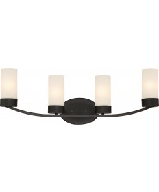 Nuvo Lighting 60/6324 Denver 4 Light Vanity Fixture Mahogany Bronze