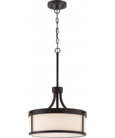 Nuvo Lighting 60/6327 Denver 2 Light Pendant Fixture Mahogany Bronze