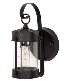 Nuvo Lighting 60/635 1 Light 11 inch Wall Lantern Piper Lantern with Clear Seed Glass