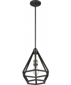 Nuvo Lighting 60/6363 Orin 1 Light Pendant Fixture Aged Bronze With